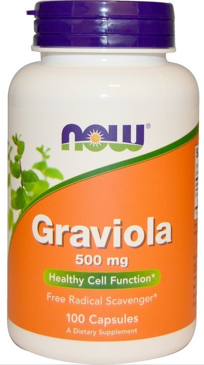 Graviola 500mg -100kpl, Immune Support, Positive Mood State. ALE -15%