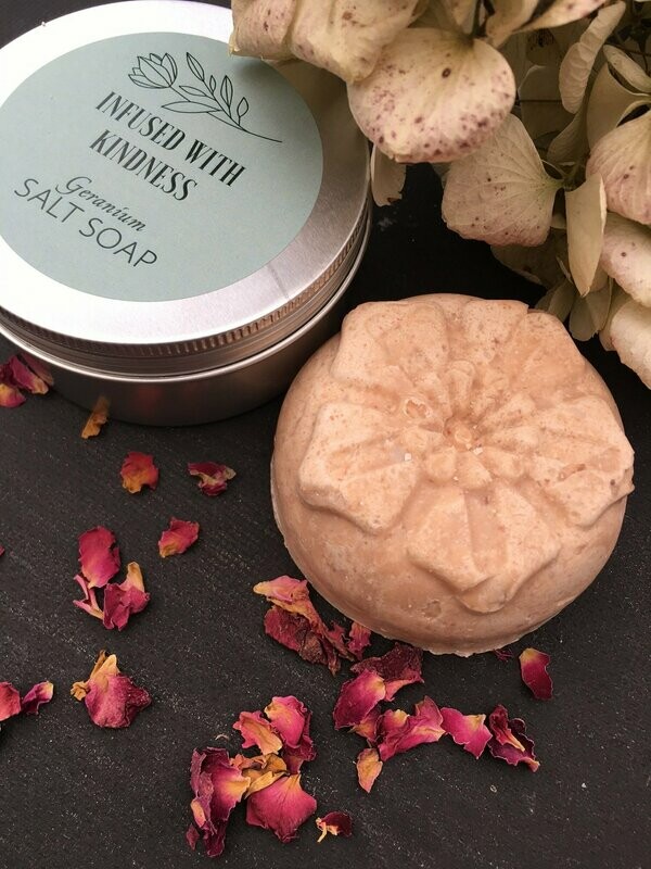 Geranium Salt Soap