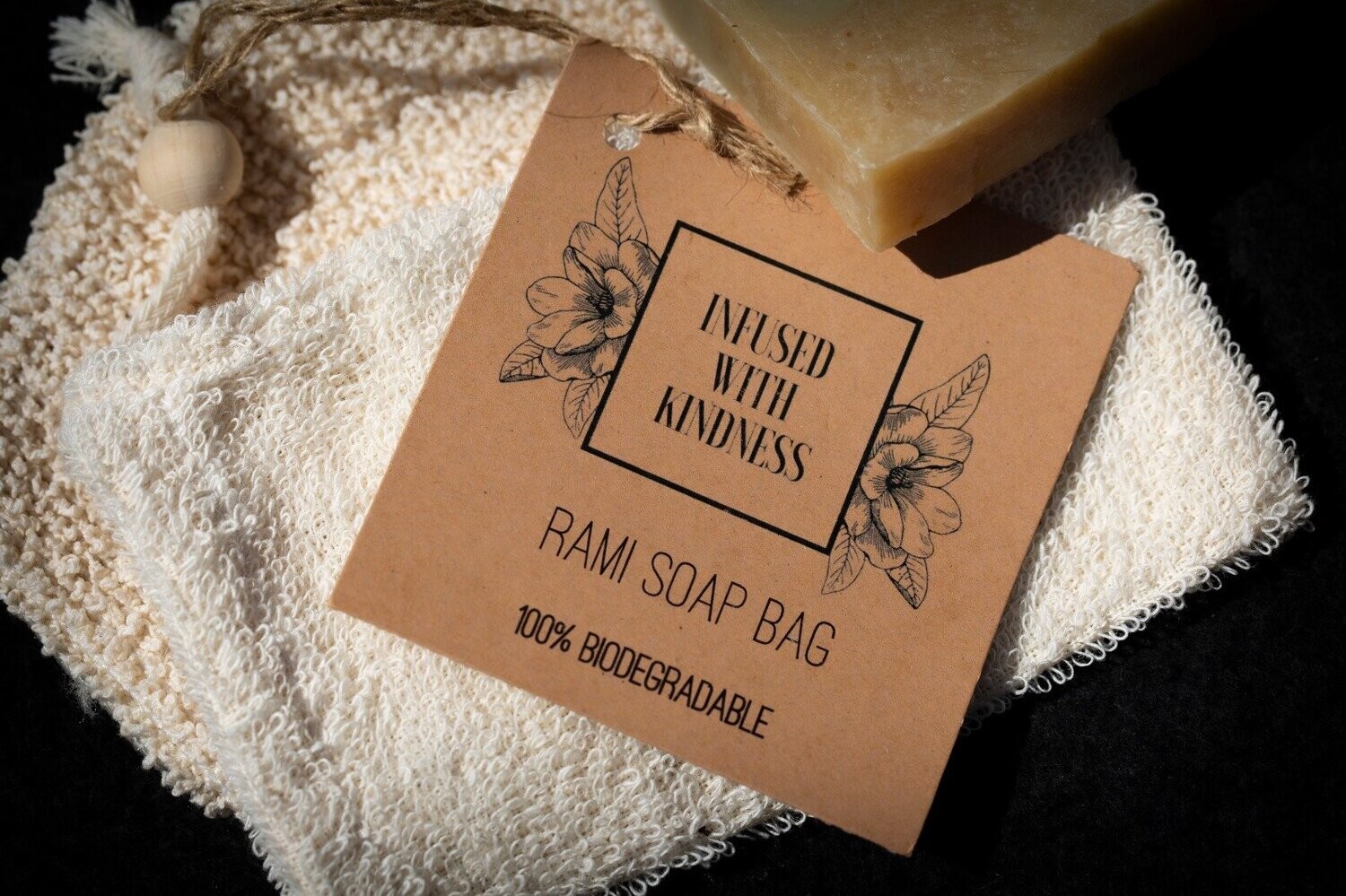 Ramie Soap Bag