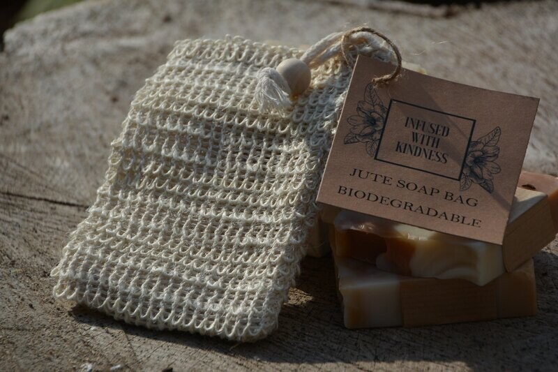 Jute Soap Bag