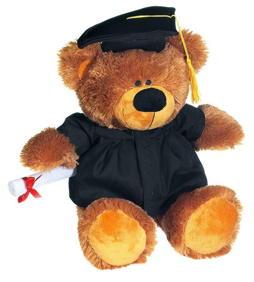 Customized graduation plush for her 2020 I love you gift Box Short Pile Bear 12" 