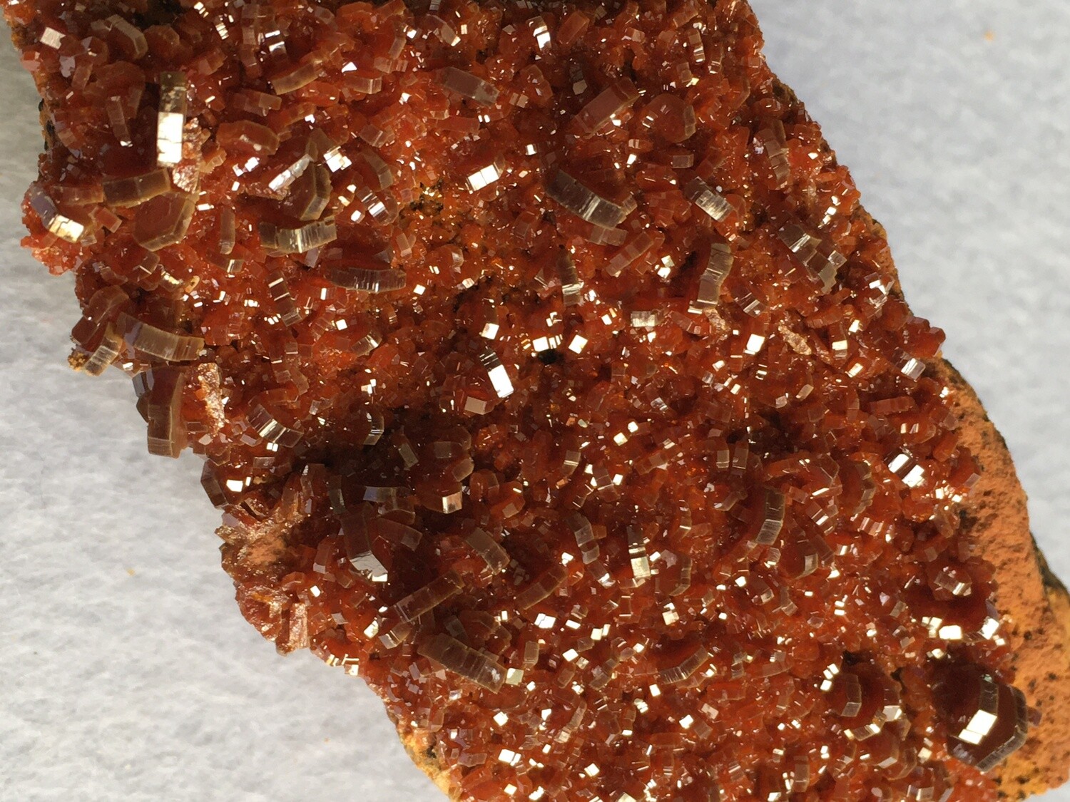 Fantastic Red Vanadinite - Crystals on matrix 246g