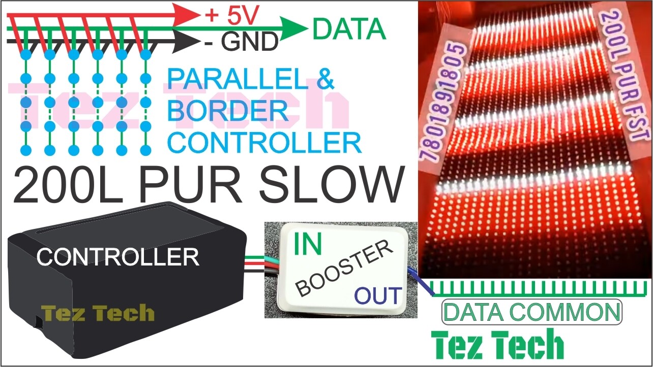 (PRLC47) 200 LED Slow Designs