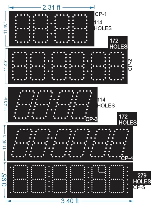 Clock Poly Sheet