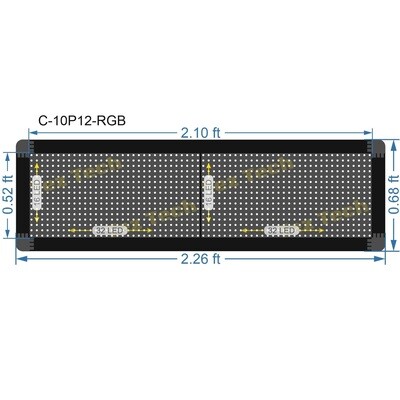 0.5X2 FEET RGB