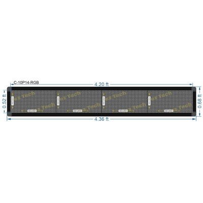 0.5X4 FEET RGB