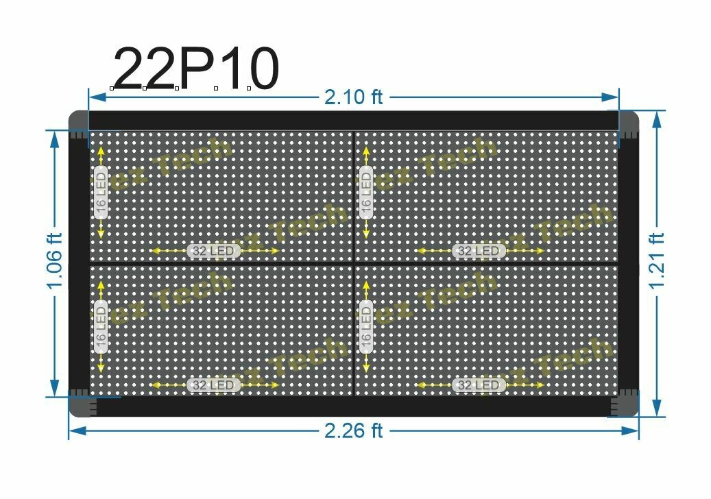 22P10 SINGLE COLOR