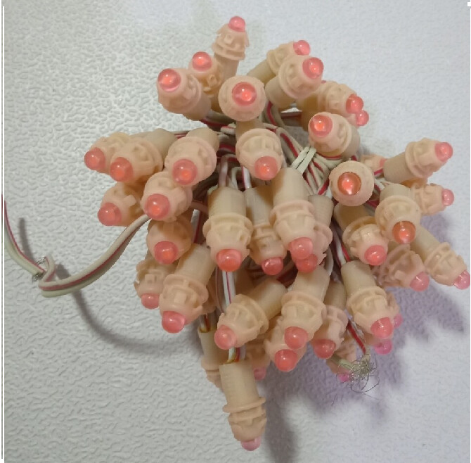 (SCP24) 12V 9MM PINK  COLOR 3 INCH LED SERIES
