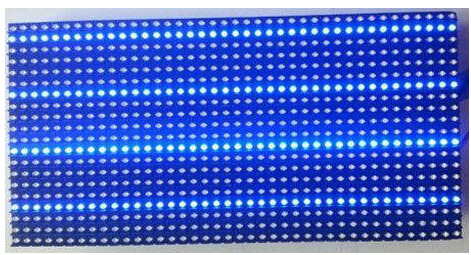 (LM5) P10 BLUE DIP OUTDOOR SINGLE COLOR(16X32)