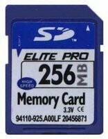 (SD1) 256 MB SD CARD