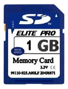 (SD3) 1 GB SD CARD