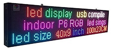 SCROLLING LED DISPLAY BOARDS