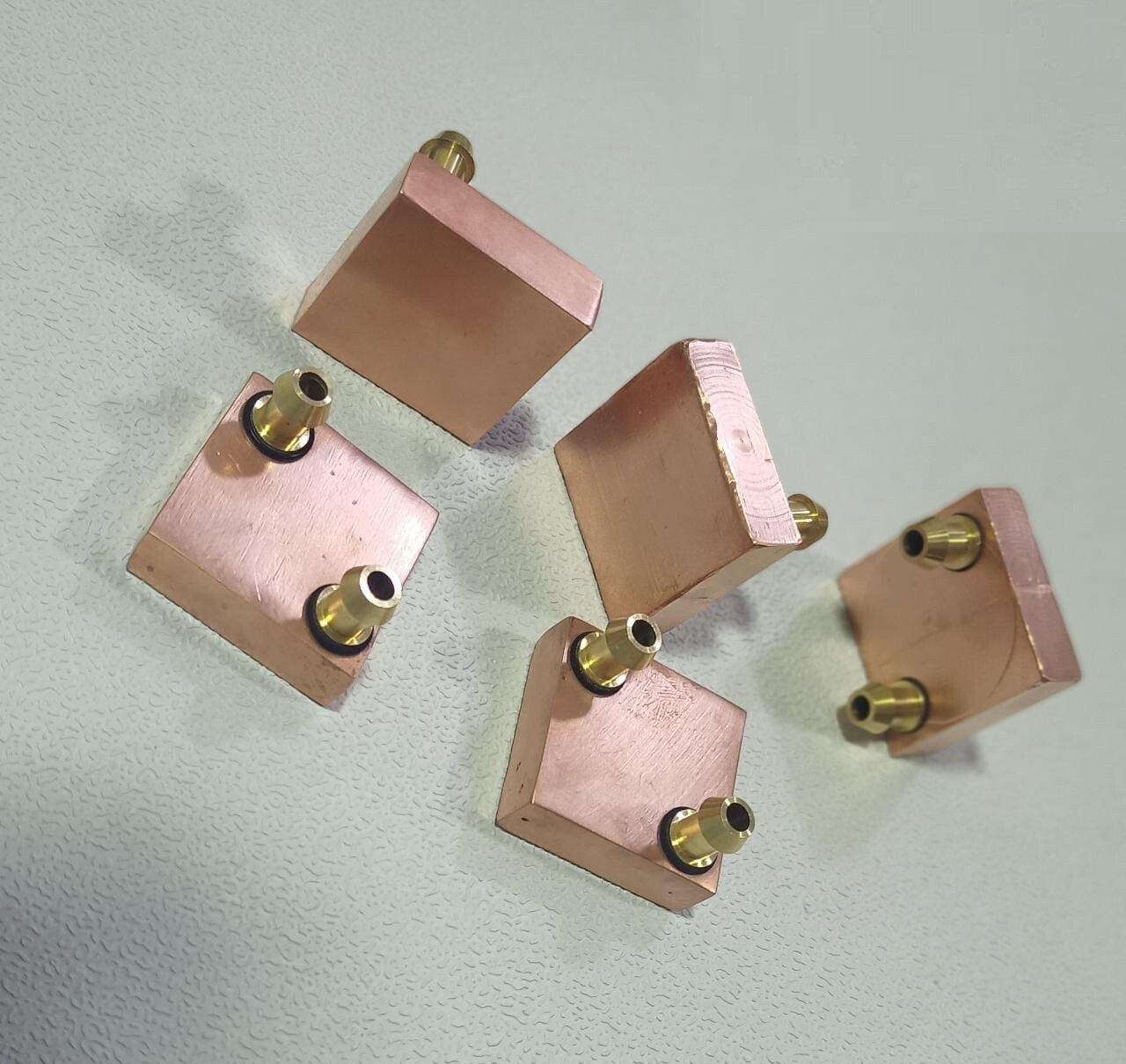 40X40 MM WATER BLOCK COPPER ( 1 PIECE )