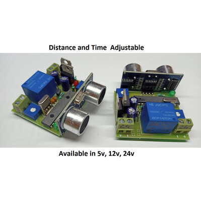 (MS181) DISTANCE CUTOFF CONTROLLER WITH TIMING ( USED FOR STAIRCASE AND HAND SANITIZER )