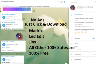 PIXEL LED SOFTWARE