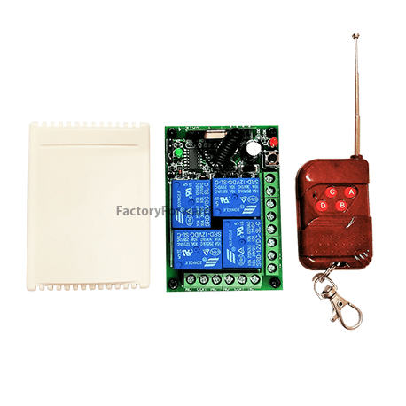 (MS170) 4-Channel wireless RF Relay module