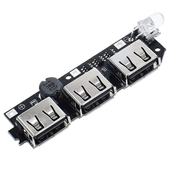 (MS148) 5V 3 USB MOBILE POWER CIRCUIT BOARD