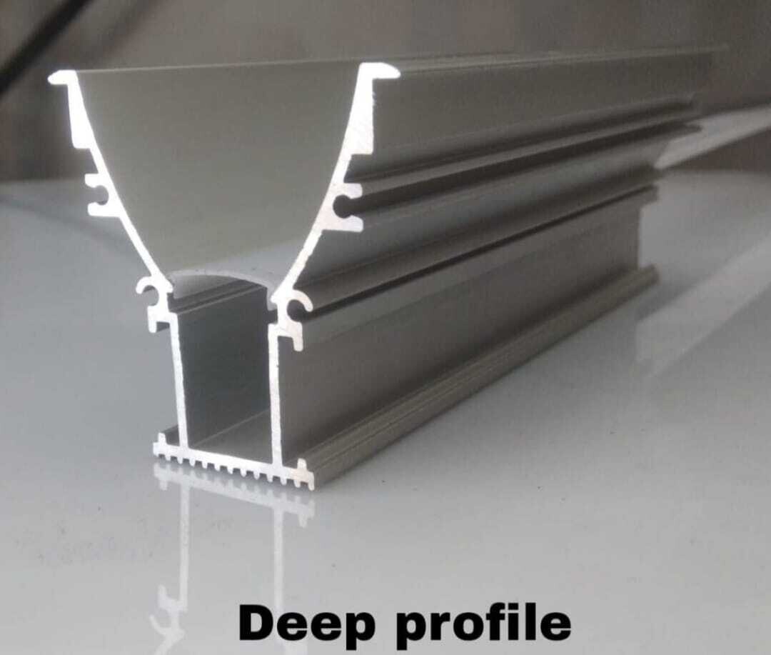 (2 METER) DEEP PROFILE LED ALUMINIUM PROFILE