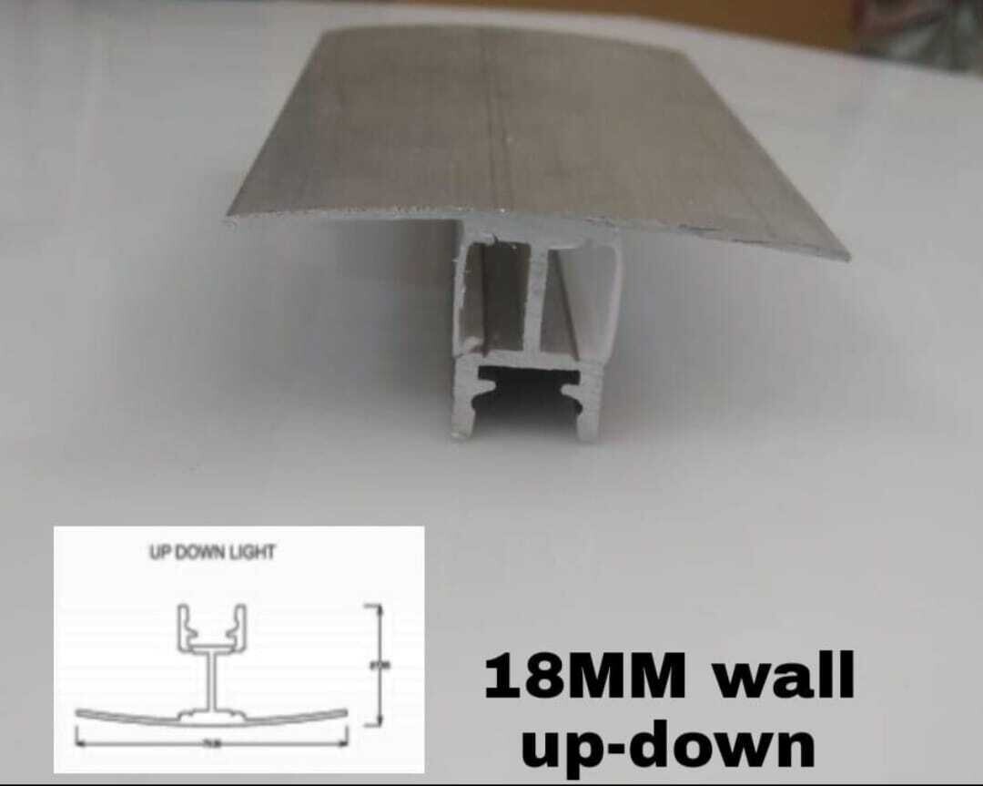 18MM WALL UP-DOWN LED ALUMINIUM PROFILE