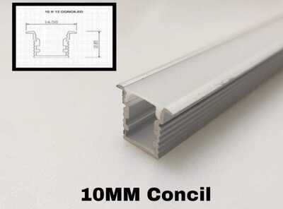 (2 METER) 10MM CONCIL LED ALUMINIUM PROFILE