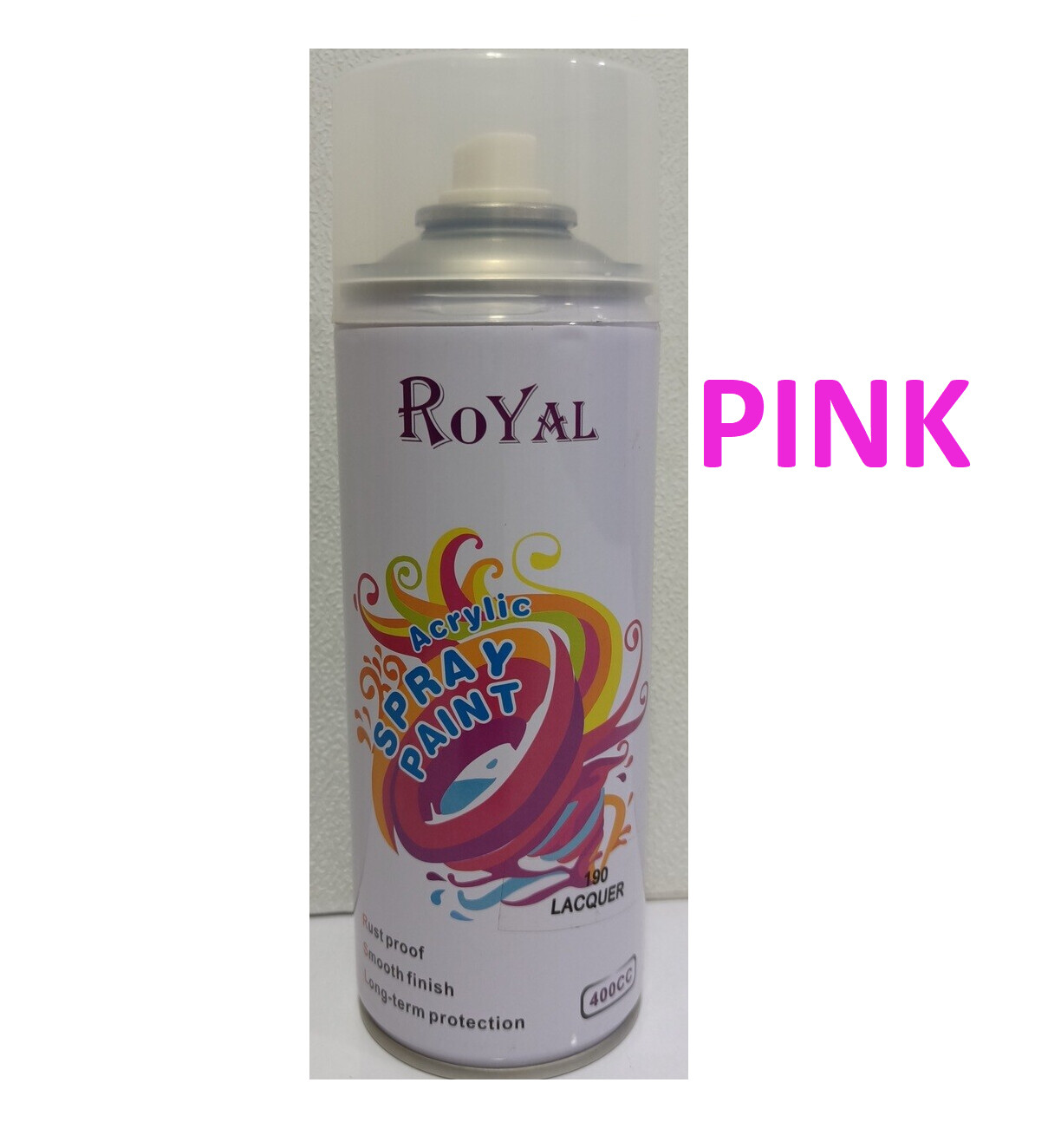 PINK ACRYLIC SPRAY PAINT