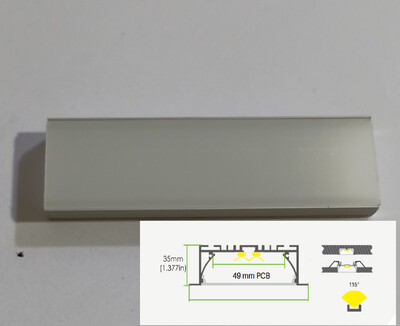 AL-IN-D-50 LED ALUMINIUM PROFILE