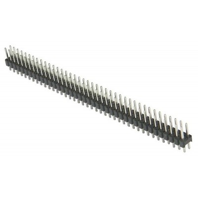 (HP6)  40×2 MALE HEADER PIN ST BERG STRIP