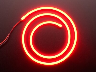 (NNS9) 12V RED NEON  STRIP 5 METER