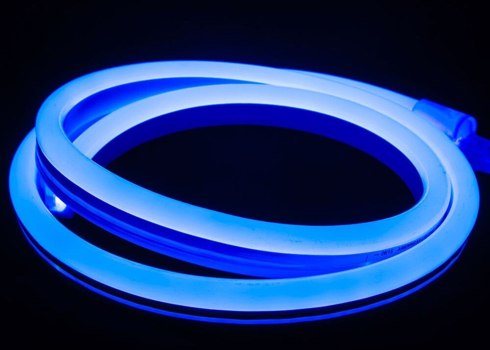 (NNS6) 12V BLUE  NEON  STRIP 5  METER