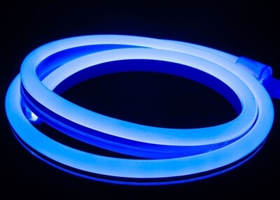 (NNS6) 12V BLUE  NEON  STRIP 5  METER