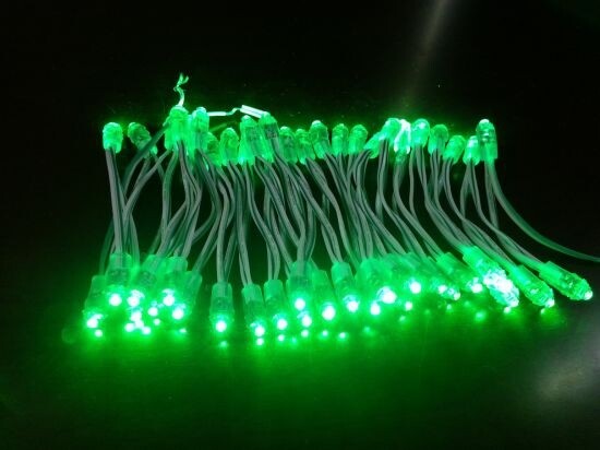(SCP27) 12V 9MM GREEN COLOR 3 INCH LED SERIES