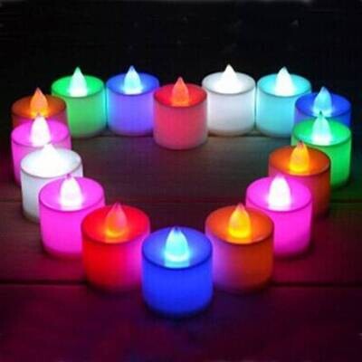 (OFMP30) Candle tea led light. PACK OF 12