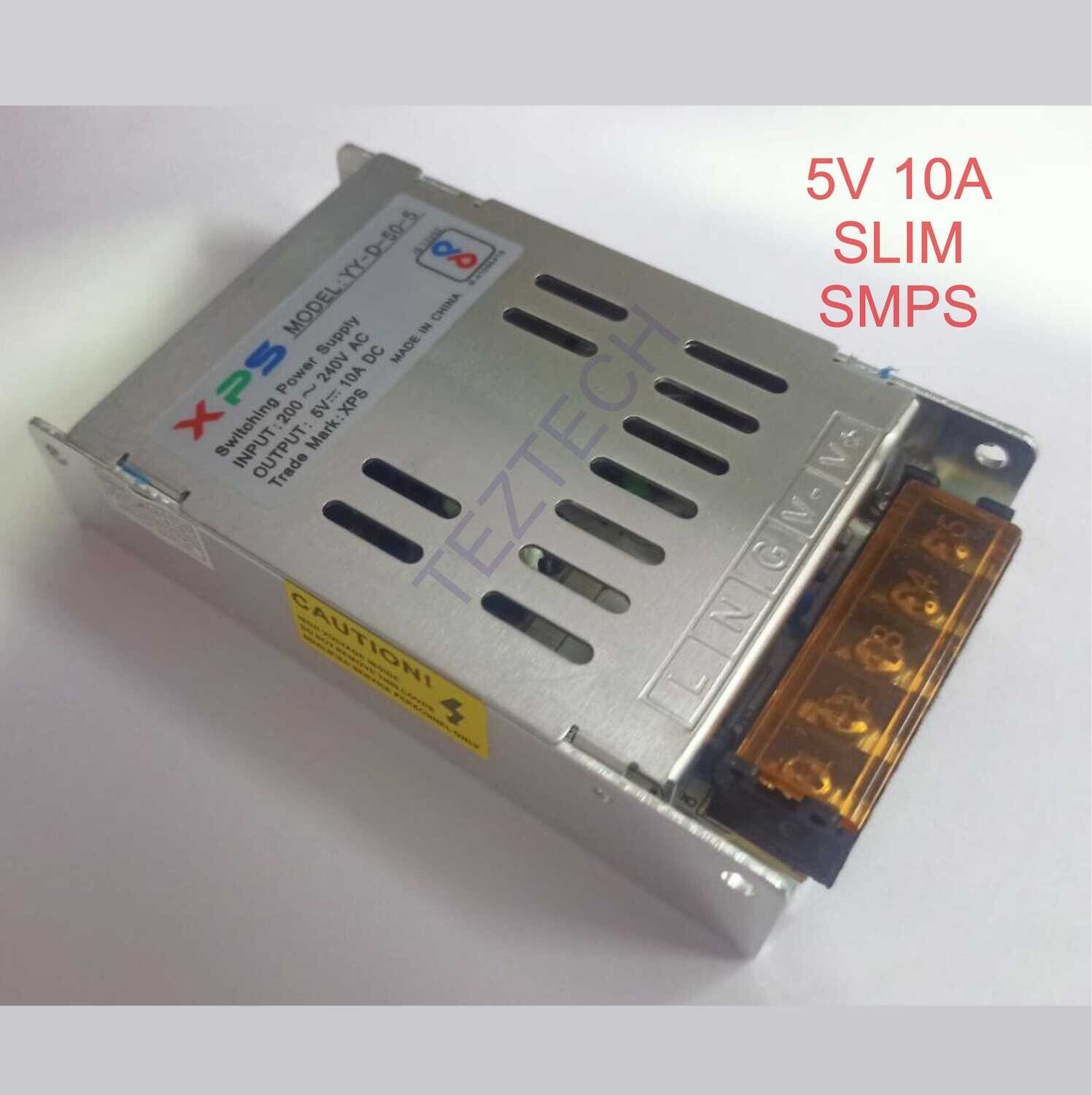 (P5)5V 10A SLIM STEEL BODY