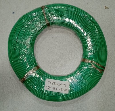 (CW9) 10/38 GREEN WIRE 100 METER COIL