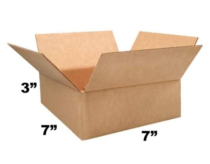 7×7×3 (INCH) BOX