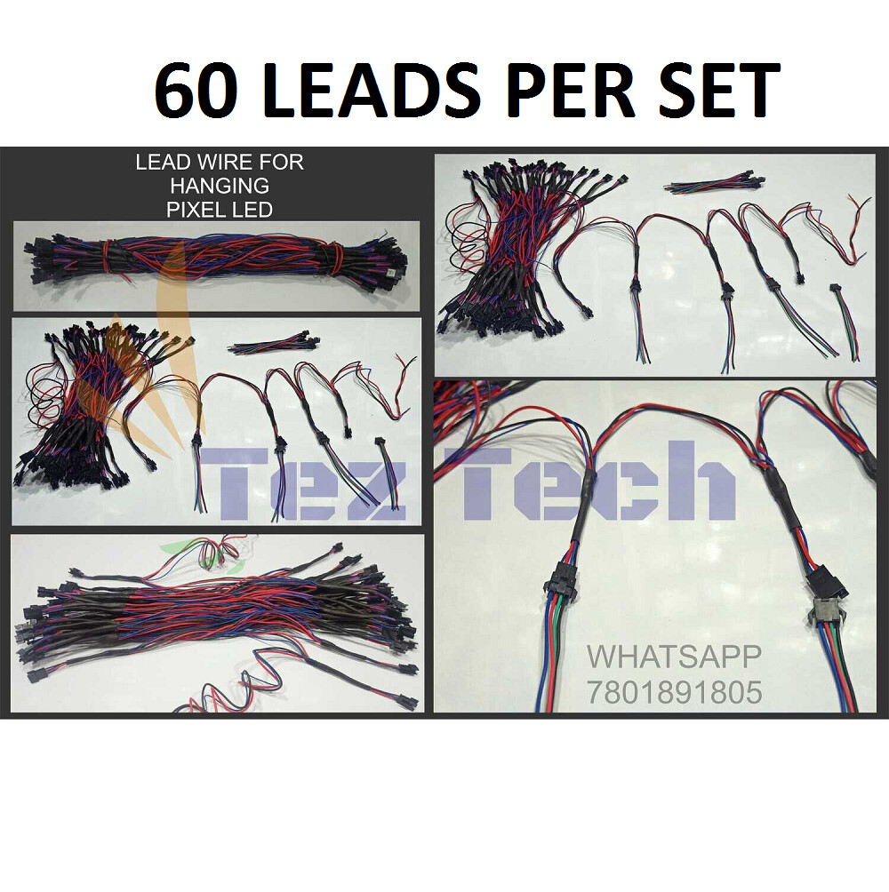 LEAD WIRE 60 4 PIN OUTPUTS 50 FEET 10 INCH GAP