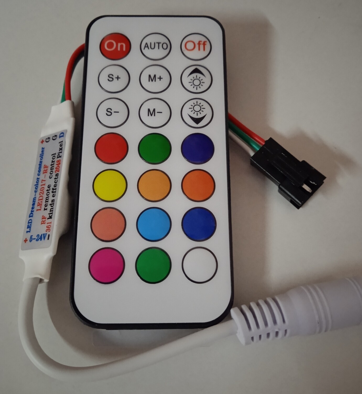 (PRLC24) RF 21 KEY LED PIXEL REMOTE CONTROLLER