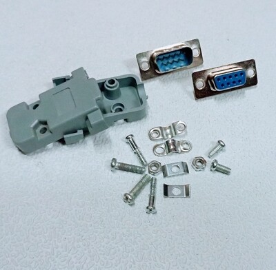 (RMCNN70) Db9 connector with 2 cover(5 set)