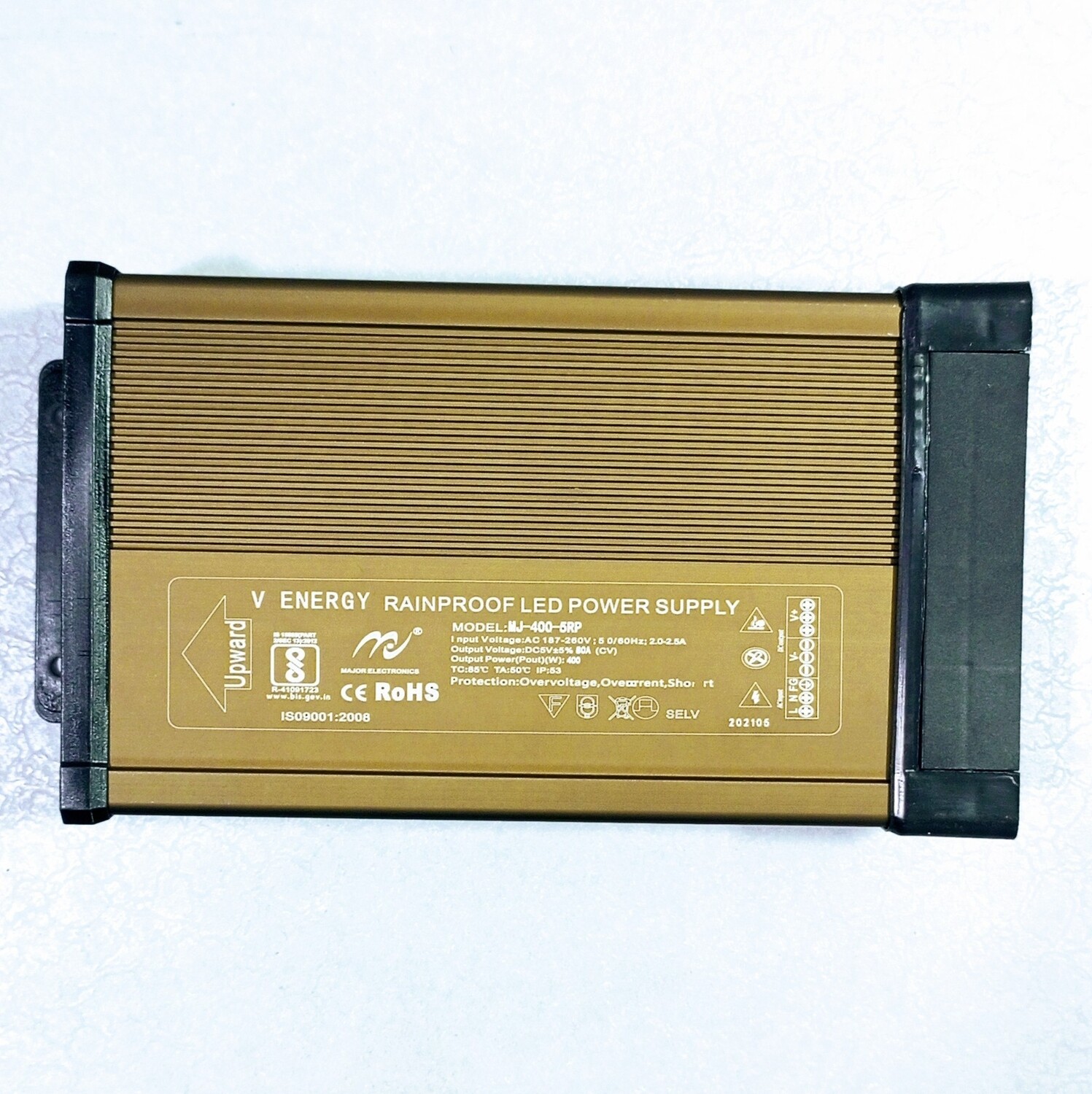 (P10) 5V 80A RAINPROOF V1 ALUMINIUM BODY