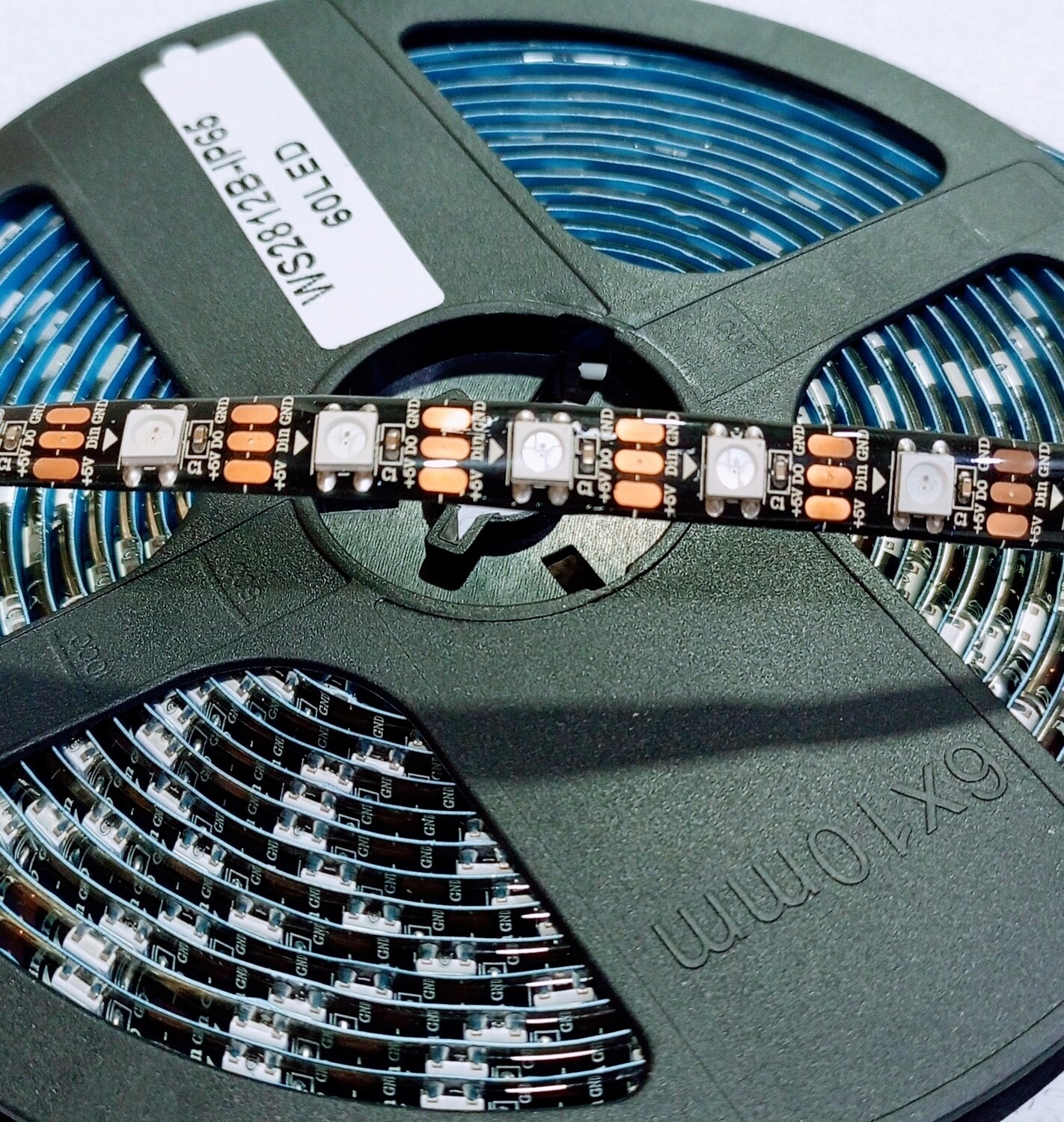 (ADST5) WS2812B 5V 60 LED PER METER WATERPROOF  SILICON COVER (5 METERS)