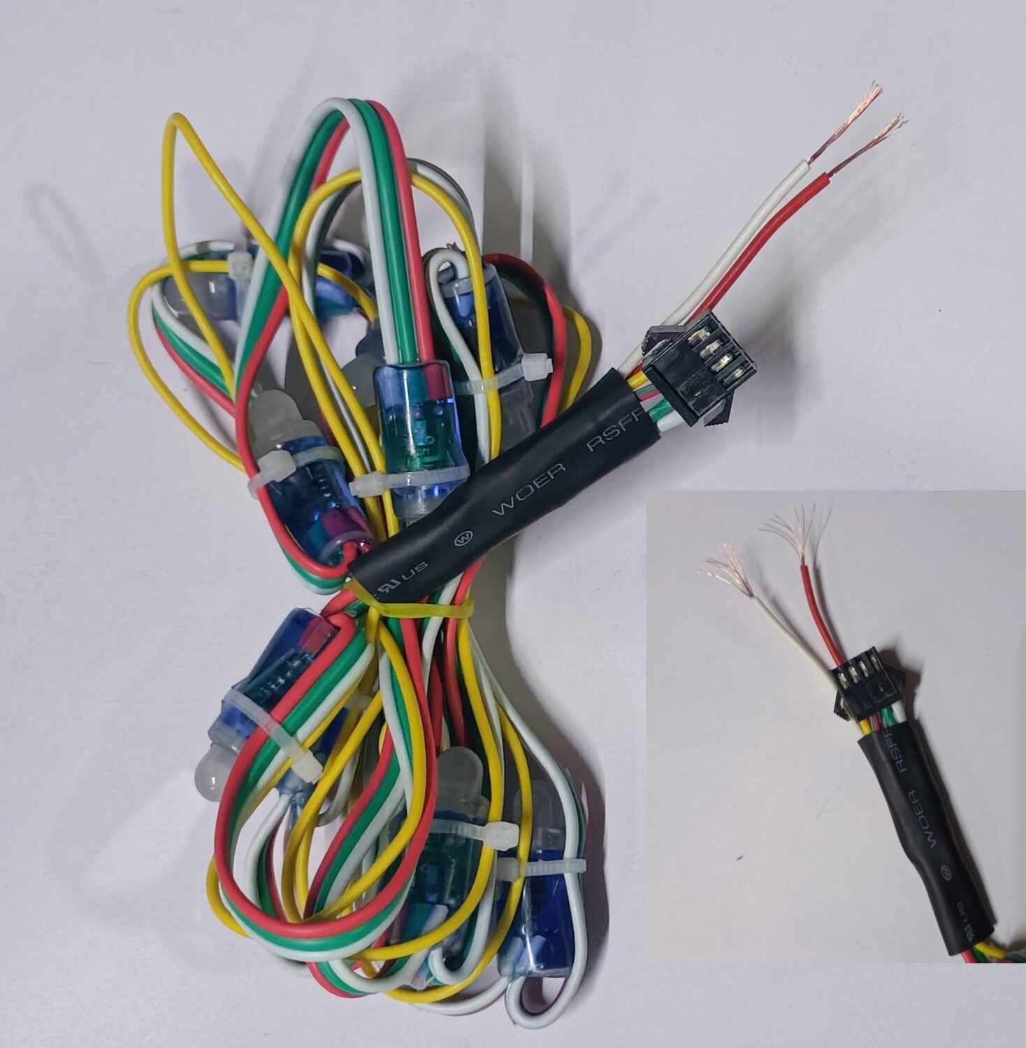 10 LED TORAN WITH 4 PIN CONNECTOR (10TR4PB)