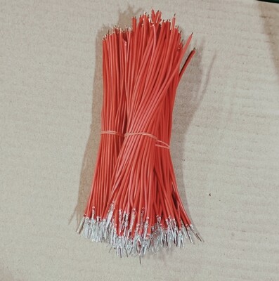 (RMCNN26) 14.38 MALE RED CRIMP WIRE ( PACK OF 50 )