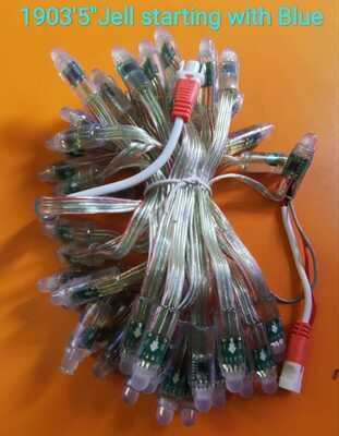 (PXL16) 5&quot; 1903 GEL WIRE  (START WITH BUE ) PACK OF 10