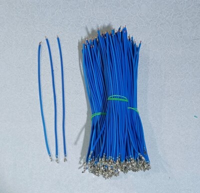 (RMCNN29) 14.38 FEMALE BLUE CRIMP WIRE MALE ( PACK OF 50 )