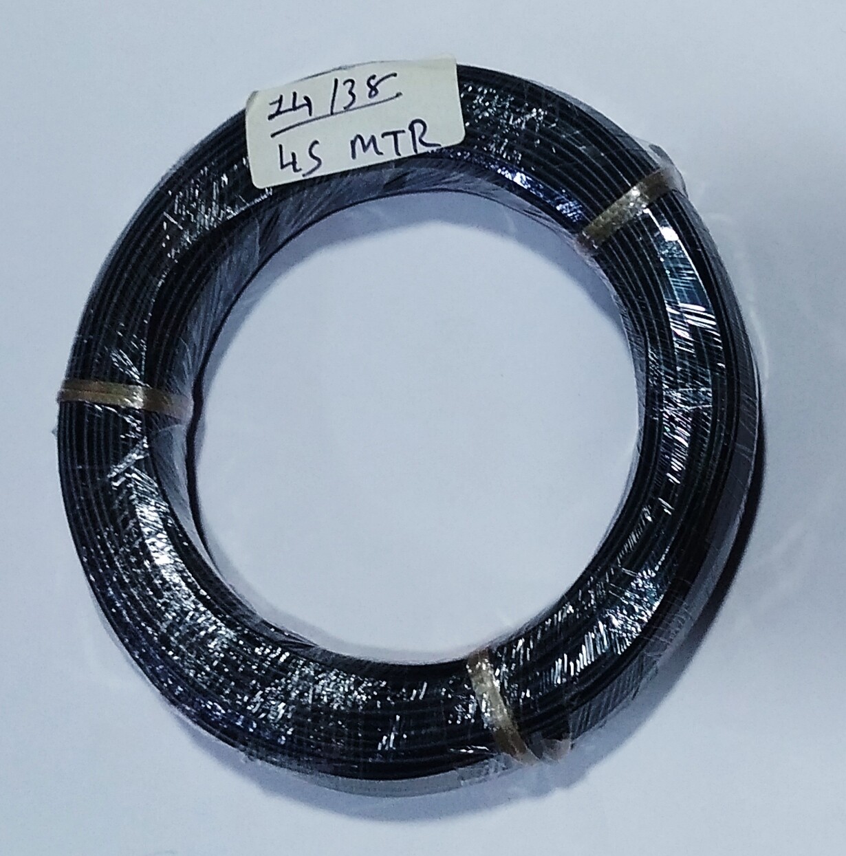 (CW41) 14/38 BLACK  WIRE 45 METER COIL