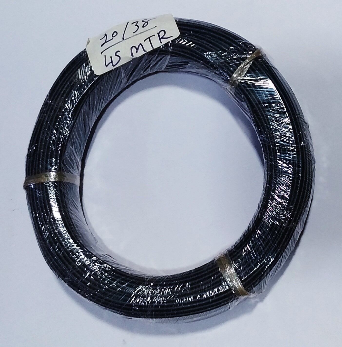 (CW44) 10/38 BLACK WIRE 45 METER COIL