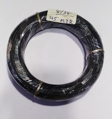 (CW5) 8/38 BLACK WIRE 45 METER COIL