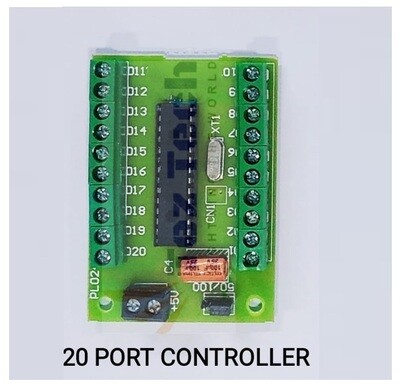 (PRLC8)V1 20 PORT PARALLED DATA OUTPUT CONTROLLER