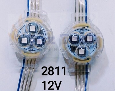 (LCN2) 30MM COIN (3 LED) 12V&quot;5 INCH (SET OF 30)
