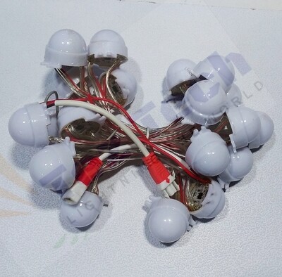 (LCN3) 5INCH/30MM RGB(WS2811) 12V/0.72W 1SET OF 25 LED COINS